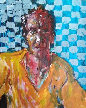 Niet of onleesbaar gesigneerd - Portret van een man verkocht voor € 10!