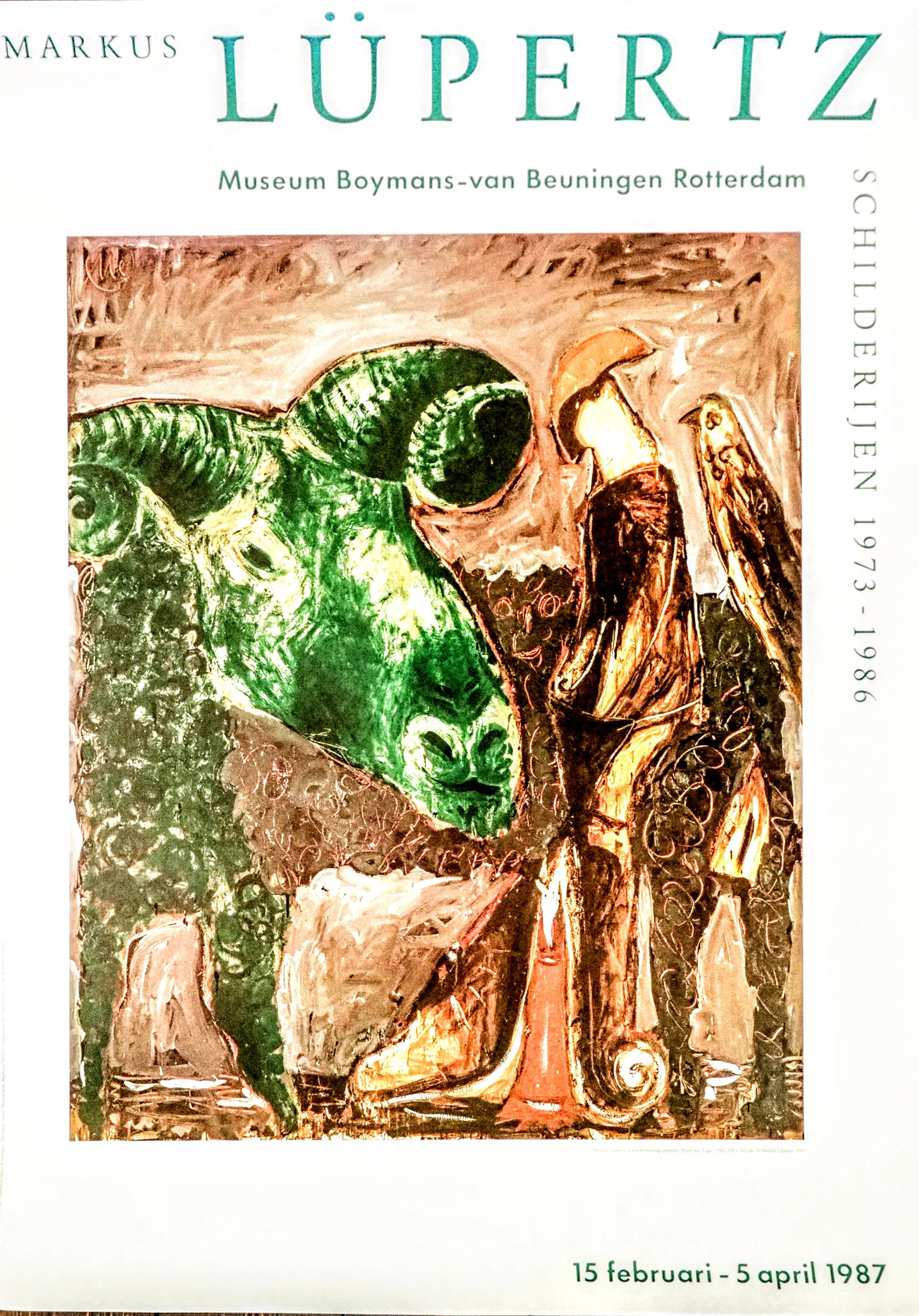 Want to buy Markus Lüpertz - Shepherd with bird? Bid from 20 ...