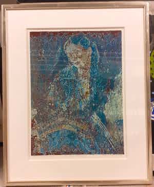 Hans Luiken - abstract lino 37/48 verkocht voor € 49!