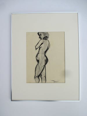 Henri Titselaar - Henri Titselaar: Tekening, Naakt kopen? Bied vanaf 60!