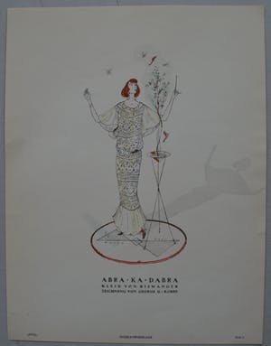 Niet of onleesbaar gesigneerd - 5 pochoirs uit 'STYL' 1922/1923 kopen? Bied vanaf 1!