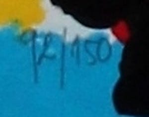 Karel Appel - Ingelijste zeefdruk kopen? Bied vanaf 675!