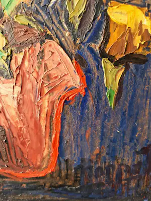 Niet of onleesbaar gesigneerd - Expressionist. omstreeks 1930 geschilderd stilleven gele tulpen - gesigneerd kopen? Bied vanaf 10!