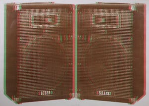 Kees Maas - Zeefdruk, Stereo Silence - Ingelijst (Groot!) kopen? Bied vanaf 60!