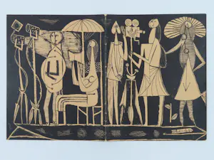 AcheterPierre Alechinsky - Cobra. Bulletin etc. No. 3 - Originele litho? Enchérissez de 100!