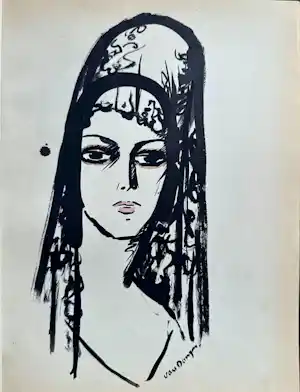 Kees van Dongen - Espagnole 1925 verkauft für € 395!