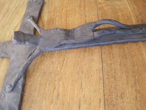 Heiligenbeeld - Smeedijzeren Christus aan het kruis. kopen? Bied vanaf 45!