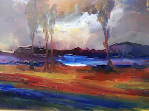 Leo Jordaens - Sfeervol landschap kopen? Bied vanaf 100!