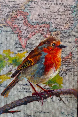 Marian van der Sanden - Roodborstje kopen? Bied vanaf 139!