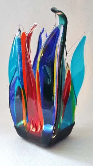 Anneke Dijkhuis - Glasobject "Katla " verkocht voor € 49!