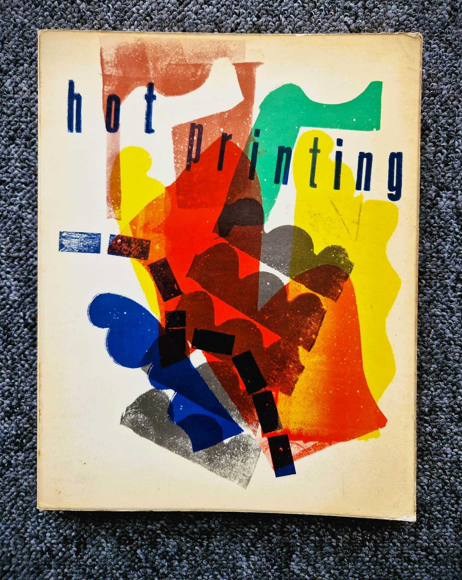 Hendrik Werkman - Stedelijk Museum 1963 - 1e druk - Sandberg / Martinet - Hot Printing - Zeldzaam! verkocht voor € 1!