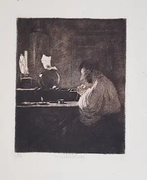 Matthijs Maris - Israels, Mauve, Steelink, Oldewelt, 21 koperetsen kopen? Bied vanaf 120!