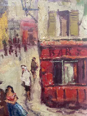 Niet of onleesbaar gesigneerd - Paris, Montmartre kopen? Bied vanaf 1!