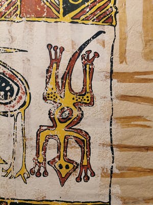 Carla Raadsveld - Afrikaans Zeefdruk- Zeer groot - kopen? Bied vanaf 50!