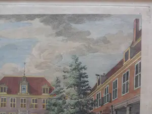 Pieter Fouquet - Gezicht van het jongens-wees-huys der Roomsch-gezinden, te Amsterdam kopen? Bied vanaf 100!