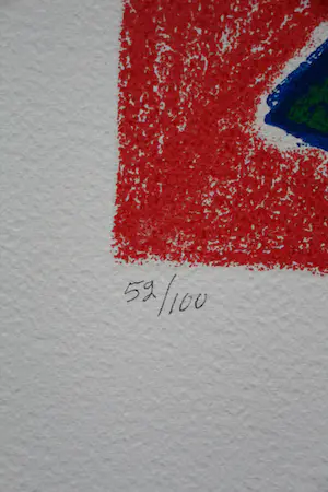 Corneille - zeefdruk: Regard sur L' oiseau kopen? Bied vanaf 175!