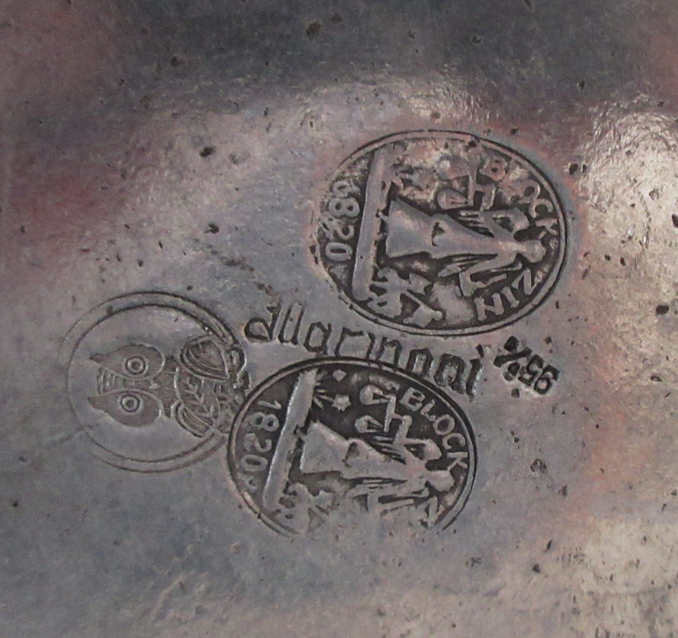 Niet of onleesbaar gesigneerd - Marinoni Zilvertinnen Dekselkan  kopen? Bied vanaf 1!