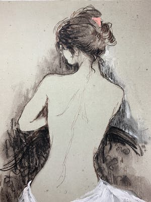 Bernard Charoy - Female Nude kopen? Bied vanaf 30!