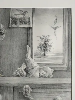 Peter Vos - Natuur en Kunst - ingelijste gesigneerde litho kopen? Bied vanaf 199!