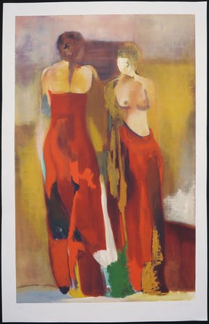 Hans van den Berg - Zeefdruk, Toulon kopen? Bied vanaf 20!