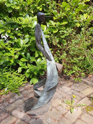 Renee van Leusden - Bronzen sculptuur van Moeder met Kind - ruim 15 kg kopen? Bied vanaf 1239!