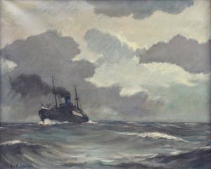 Willem C. Kalshoven - C3929 - Op weg naar de haven kopen? Bied vanaf 150!