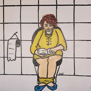 Anke Peddemors - WC geel kaufen? Bieten Sie von 30!