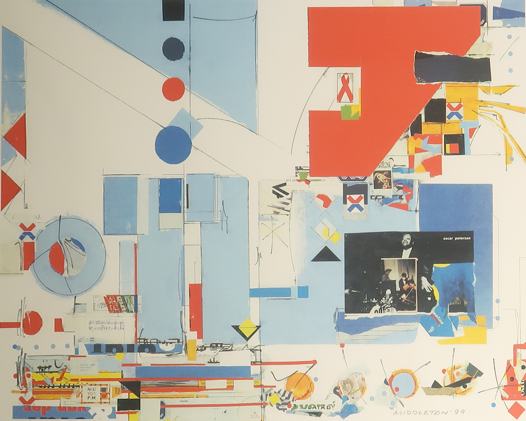 Sam Middleton - Zeefdruk, Remember Oscar - Ingelijst kopen? Bied vanaf 35!