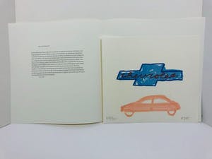 Klaas Gubbels - Litho. De Chevrolet kopen? Bied vanaf 125!