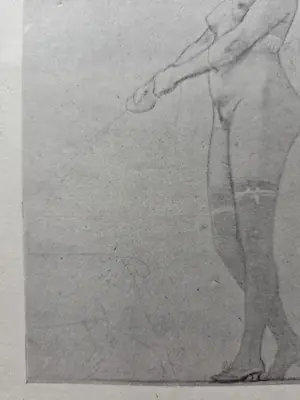 Felicien Rops - Etude pour la Pornocrates. 1905. kaufen? Bieten Sie von 89!