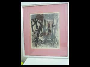 Marc Chagall - Les Loups et les arbres verkocht voor € 285!