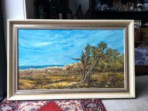 Niet of onleesbaar gesigneerd - C4165-3 - Duinlandschap met zeegezicht kopen? Bied vanaf 1!