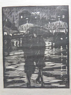 Daan de Vries - NAAKT / LOT VAN 3 STUKS / ZW-W HOUTSNEDE / SIG kopen? Bied vanaf 50!