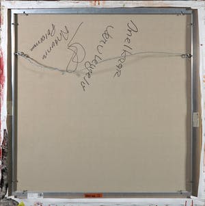 Antonio Poioumen - Gemengde techniek en collage op doek, Inelkaar vervleugeld (Groot) kopen? Bied vanaf 350!