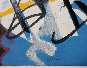 Herman Brood - Oor, zeefdruk kopen? Bied vanaf 195!