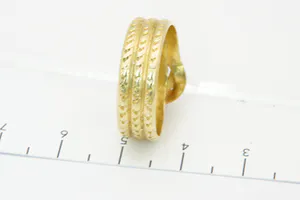 Surinaams 18 krt geel gouden slangen-ring - kleine maat - dames / kindermodel kopen? Bied vanaf 110!