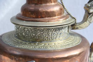 Niet of onleesbaar gesigneerd - Prachtge Oude Indiaanse Theepot (Eind 19e eeuw) kopen? Bied vanaf 1!