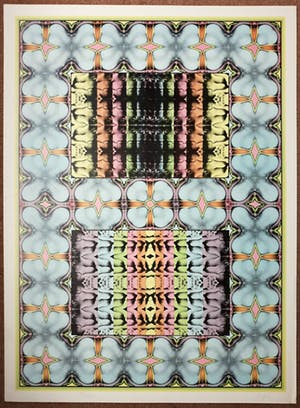 Shinkichi Tajiri - My secret garden no 3, gesigneerde offset kopen? Bied vanaf 60!