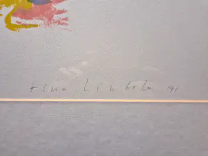 Tino Lintelo - Zeefdruk 1991, handgesigneerd, eerste eigenaar kopen? Bied vanaf 35!