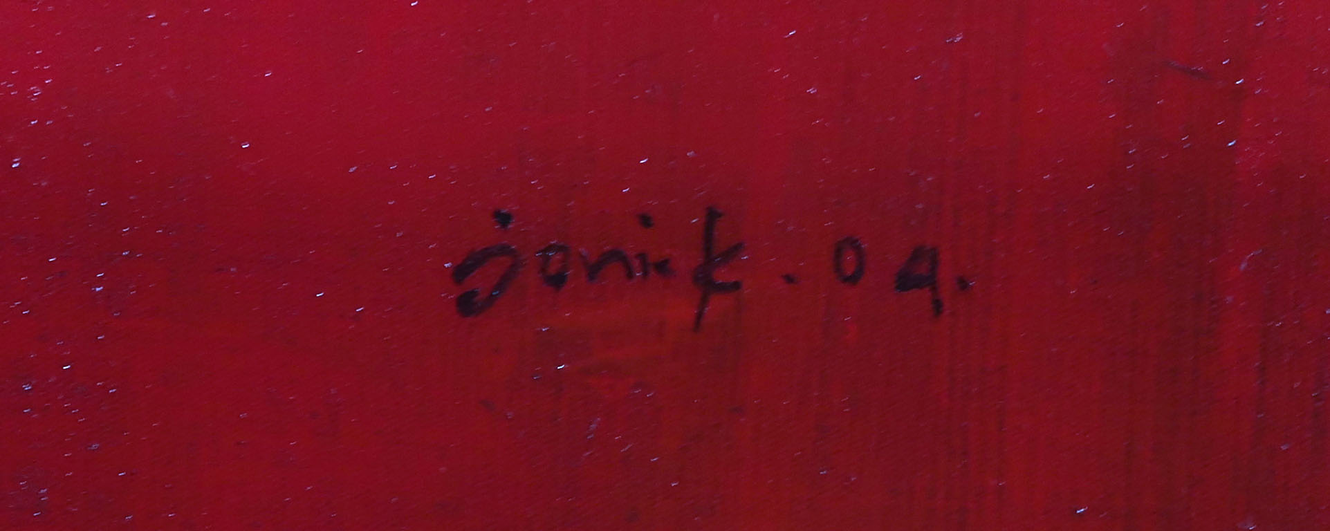 Niet of onleesbaar gesigneerd - Acryl op doek, Zonder titel - Ingelijst (Groot) kopen? Bied vanaf 1!