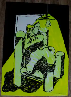 Jan Sierhuis - Litho - 1973 verkauft für € 50!