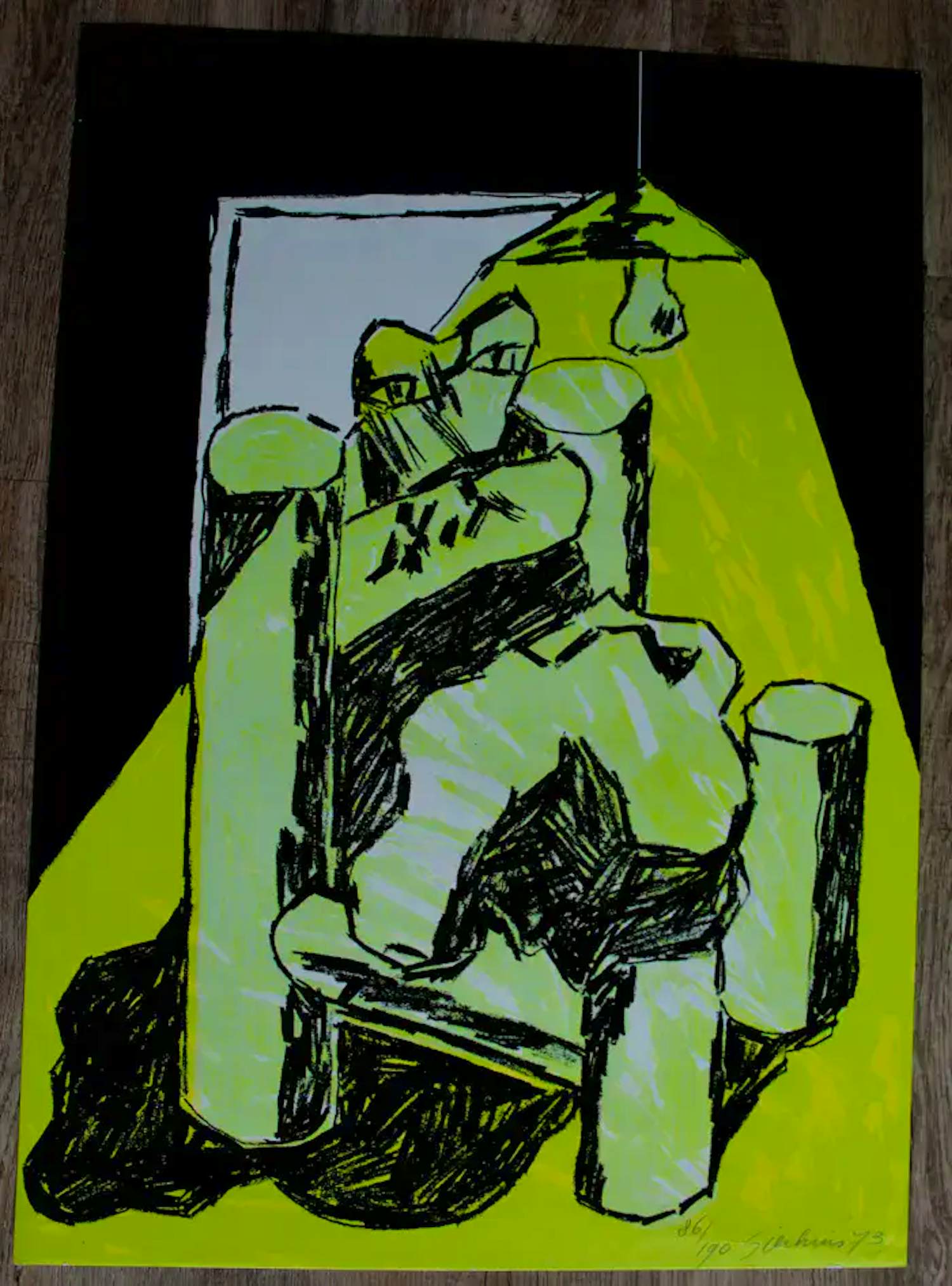 Jan Sierhuis - Litho - 1973 kopen? Bied vanaf 50!