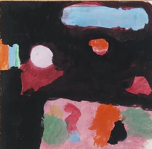 Eugene Brands - Gouache, An Island kopen? Bied vanaf 1500!