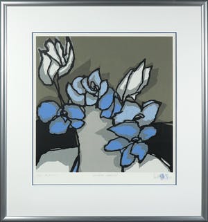 Fon Klement - Boardsnede, Lumiere agrentée - Ingelijst kopen? Bied vanaf 100!