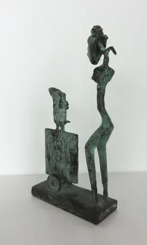 Nelson Carrilho - Femme et l'oiseau (Brons) kopen? Bied vanaf 300!