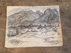 Gerard Huijsser - C4992-21, Poort in Fez, Marokko, Berglandschap kopen? Bied vanaf 45!