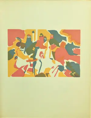 Wassily Kandinsky - Homage to Wassily Kandinsky - Inclusief 4 houtsnedes - Ebeling Publishing 1976 kopen? Bied vanaf 70!