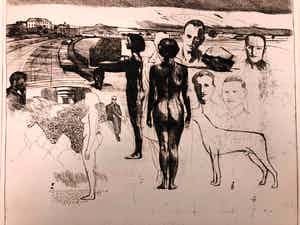 Peter Bes - Figuren en dieren verkocht voor € 45!