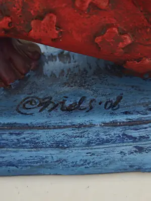 Clemens Briels - Beeld Leaf from umbrella tree in head kopen? Bied vanaf 65!