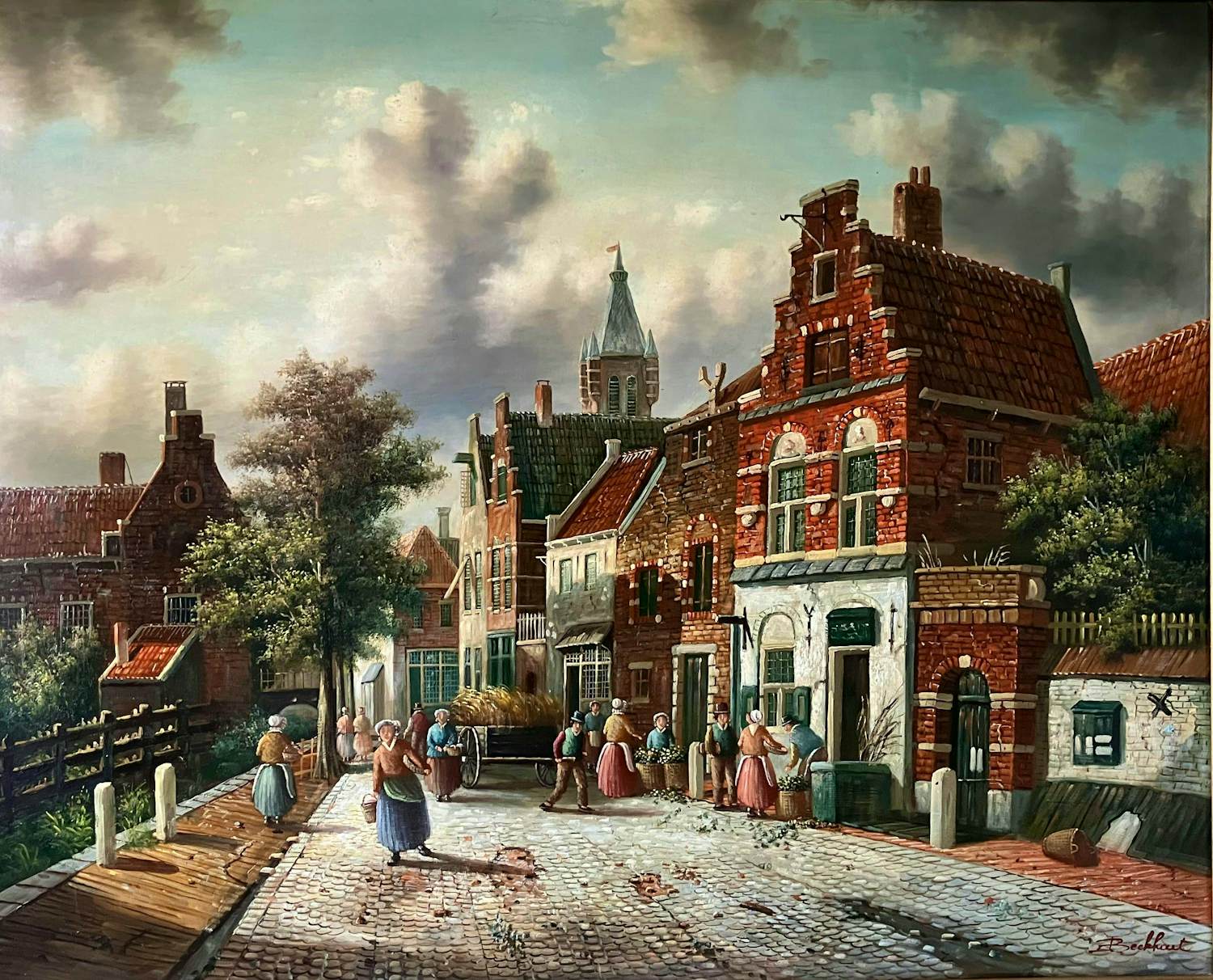 Jan Beekhout - Stadsgezicht verkocht voor € 300!